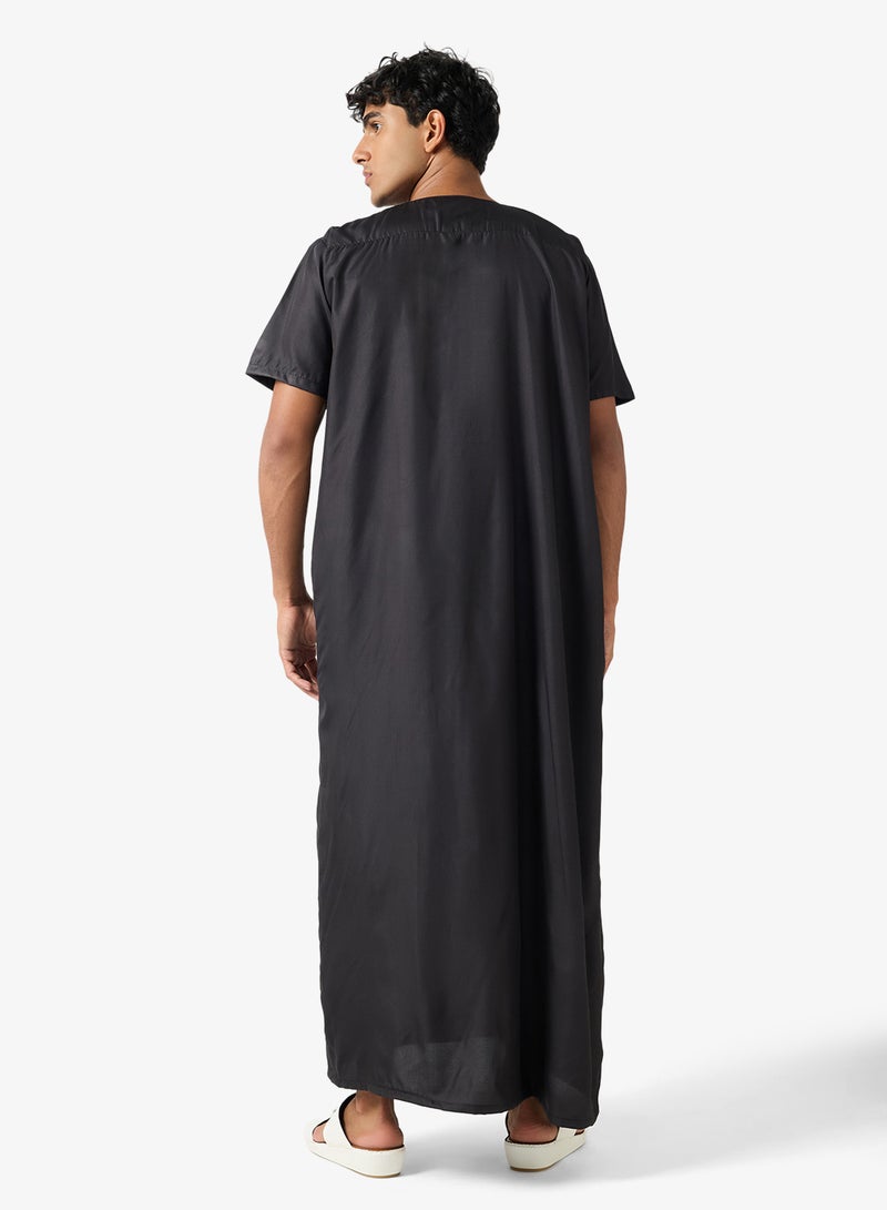 روبرت وود ثوب كلاسيكي بياقة مستديرة - Image 2